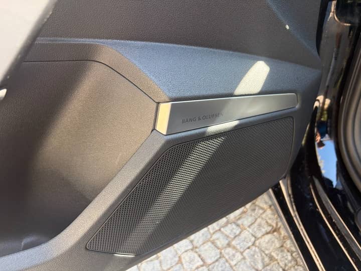 Slika prikazuje unutrašnjost vozila – panel vrata i zvučnik.