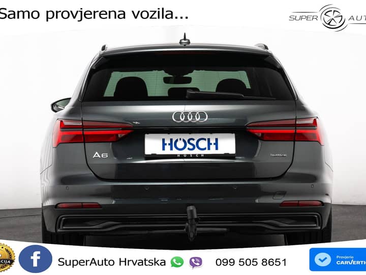 Audi A6 Avant 40 TDI quattro S tronic Advanced 204 KS, LED+ACC+GR SJED+KAM+VIRT
