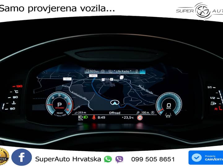 Audi A6 Avant 40 TDI quattro S tronic Advanced 204 KS, LED+ACC+GR SJED+KAM+VIRT