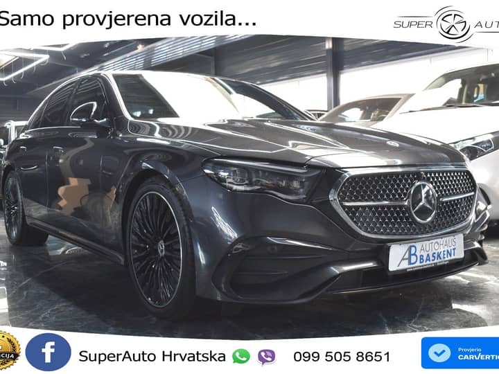 Mercedes E 450d 4M Aut. AMG 367 KS, 360+ACC+KEY+GR SJED+VIRT+LANE
