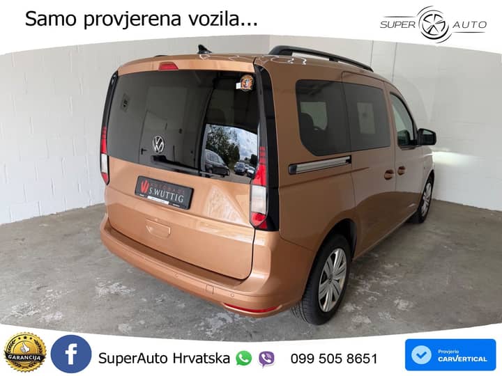 Volkswagen Caddy 2.0 TDI 102 KS, LED+GR SJED+PARK
