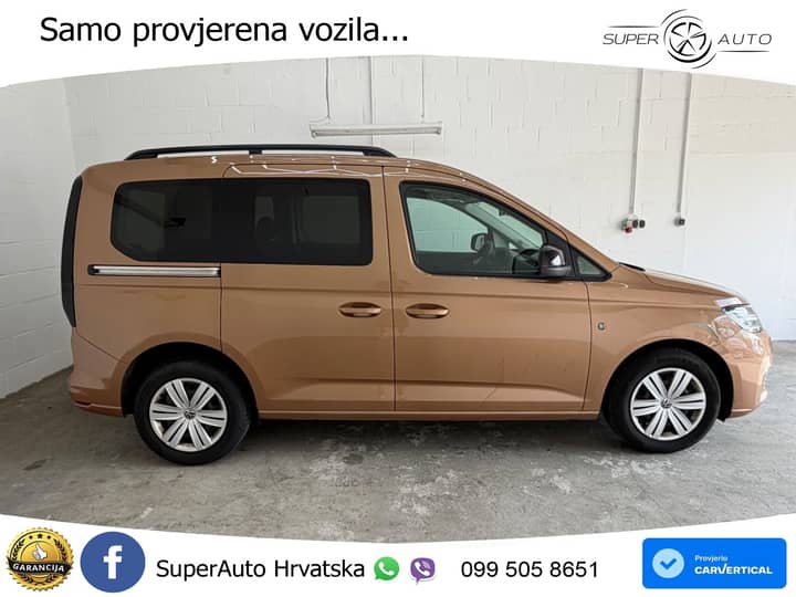 Volkswagen Caddy 2.0 TDI 102 KS, LED+GR SJED+PARK