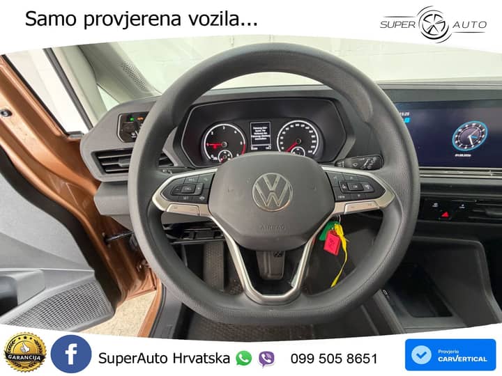 Volkswagen Caddy 2.0 TDI 102 KS, LED+GR SJED+PARK
