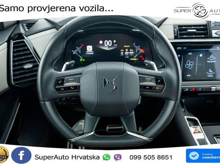 DS 7 Crossback 1.5 BlueHDi Aut. Esprit de Voyage 131 KS, LED+TEM+GR SJED+KAM+PDC
