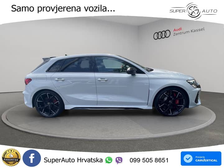 Audi RS3 SB 2.5 TFSI quattro S tronic 400 KS, ACC+KAM+GR SJED+PANO+VIRT+ASIST