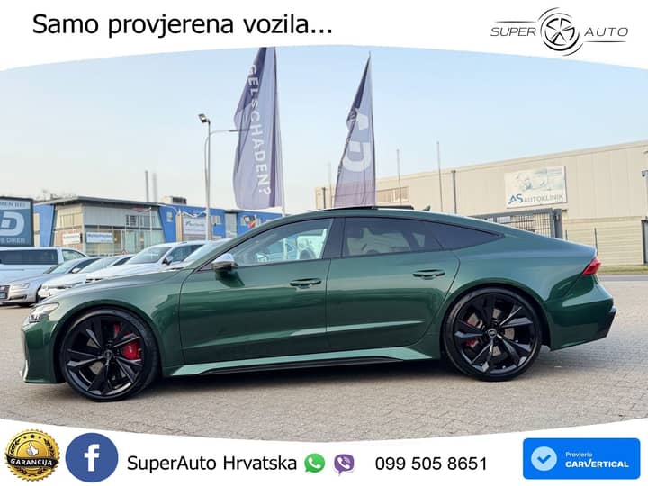 Audi RS7 SB 4.0 TFSI V8 quattro Aut. 600 KS, ZRAČNI+ACC+360+GR SJED+PANO+HEAD