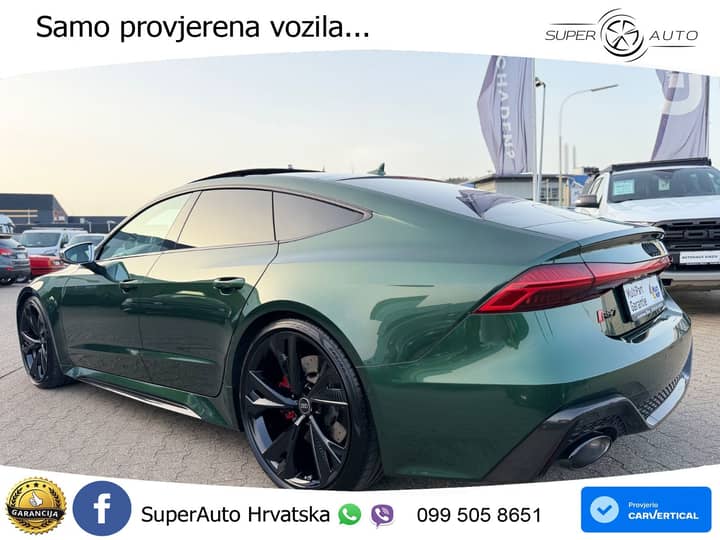Audi RS7 SB 4.0 TFSI V8 quattro Aut. 600 KS, ZRAČNI+ACC+360+GR SJED+PANO+HEAD