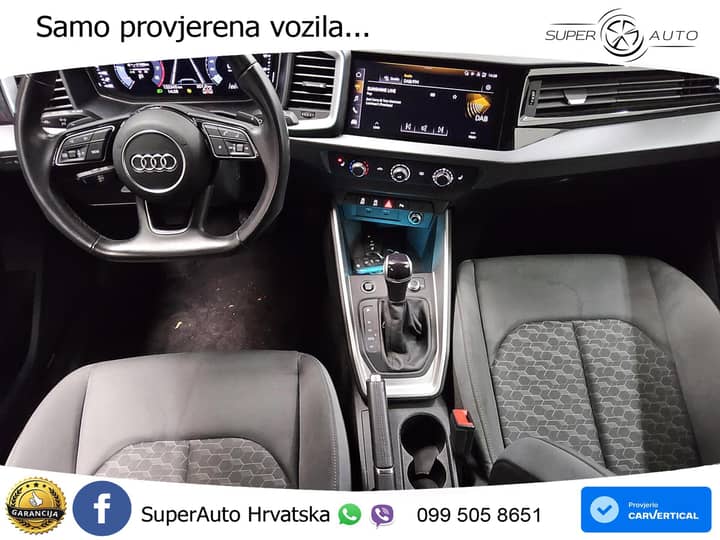 Audi A1 SB 35 TFSI Aut. 150 KS, LED+VIRT+GR SJED+KAM+PARK