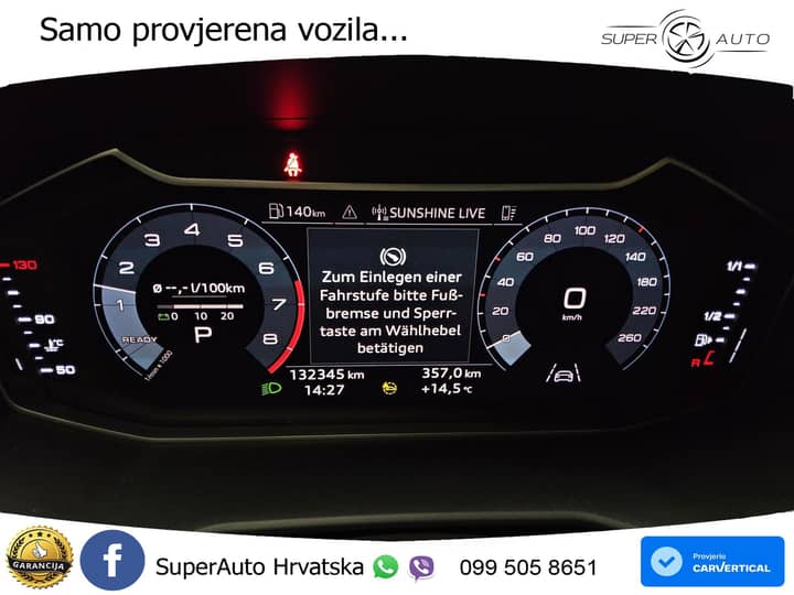 Audi A1 SB 35 TFSI Aut. 150 KS, LED+VIRT+GR SJED+KAM+PARK