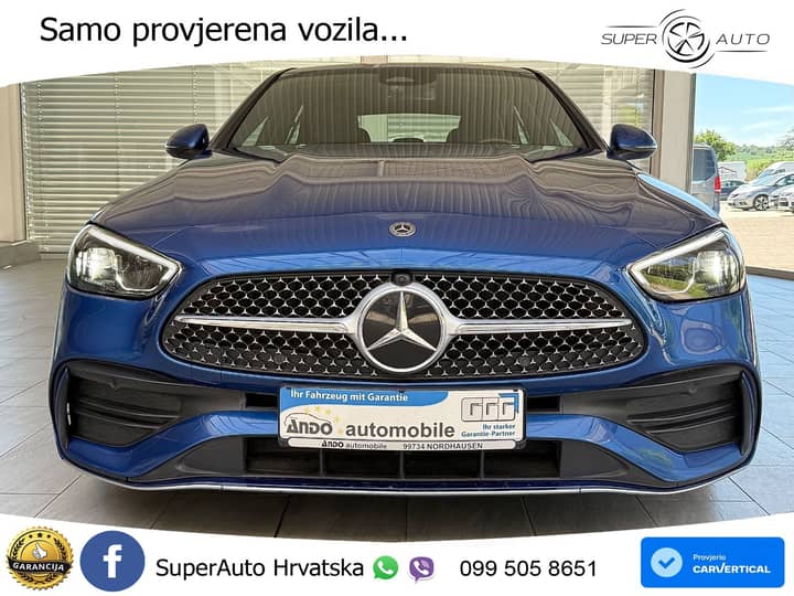 Mercedes C 200 4M Aut. AMG-Line 204 KS, LED+KAM+GR SJED+VIRT+ASIST