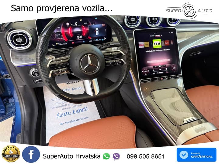 Mercedes C 200 4M Aut. AMG-Line 204 KS, LED+KAM+GR SJED+VIRT+ASIST