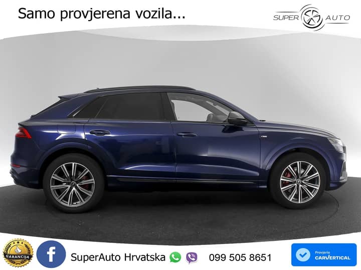 Audi Q8 50 TDI V6 quattro tiptronic S Line 286 KS, ZRAČNI+ACC+4xGR SJED+360+PDC