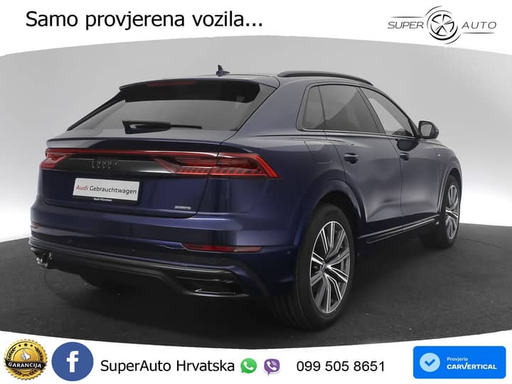 Audi Q8 50 TDI V6 quattro tiptronic S Line 286 KS, ZRAČNI+ACC+4xGR SJED+360+PDC