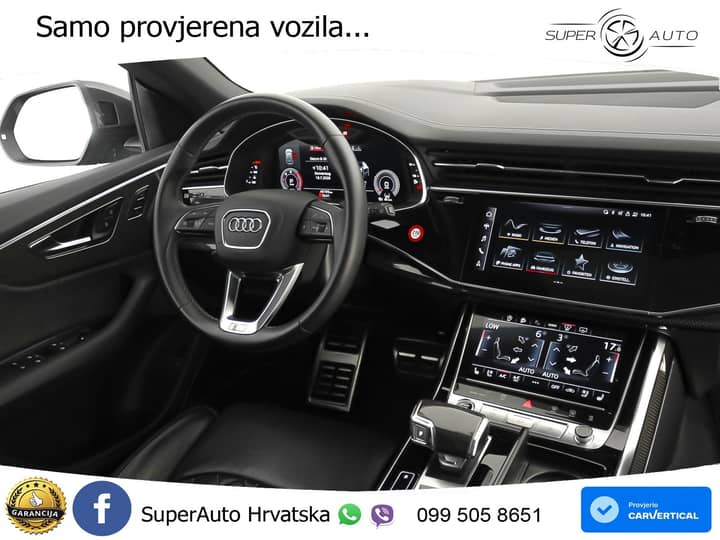Audi Q8 50 TDI V6 quattro tiptronic S Line 286 KS, ZRAČNI+ACC+4xGR SJED+360+PDC