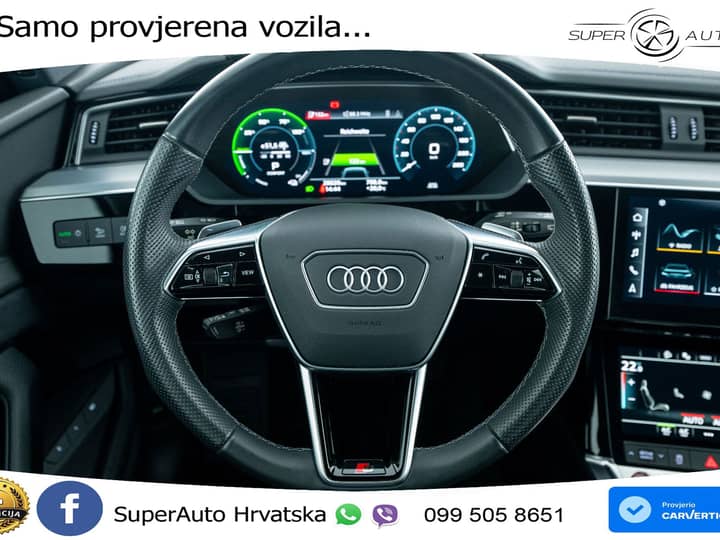 Audi e-tron S 503 KS, ZRAČNI+VIRT+NAVI