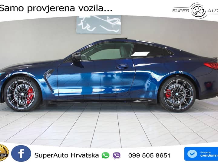 BMW M4 Competition 3.0 M Sport 510 KS, PANO+ZRAČ+KAM+GR SJED+KEY+HEAD+LANE