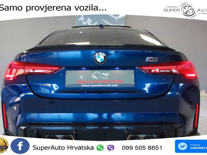 BMW M4 Competition 3.0 M Sport 510 KS, PANO+ZRAČ+KAM+GR SJED+KEY+HEAD+LANE