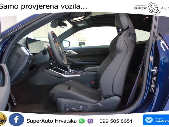 BMW M4 Competition 3.0 M Sport 510 KS, PANO+ZRAČ+KAM+GR SJED+KEY+HEAD+LANE