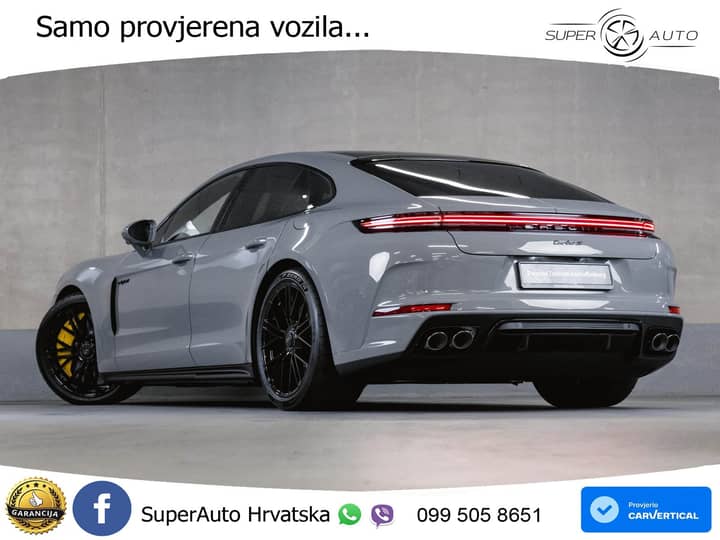 Porsche Panamera Turbo S 4.0 E-Hybrid PDK 782 KS, ZRAČNI+ACC+LED+GR SJED+HEAD