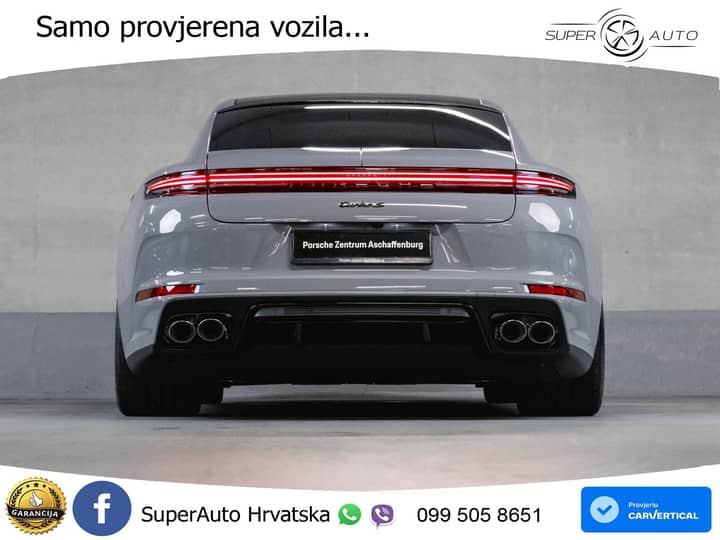Porsche Panamera Turbo S 4.0 E-Hybrid PDK 782 KS, ZRAČNI+ACC+LED+GR SJED+HEAD