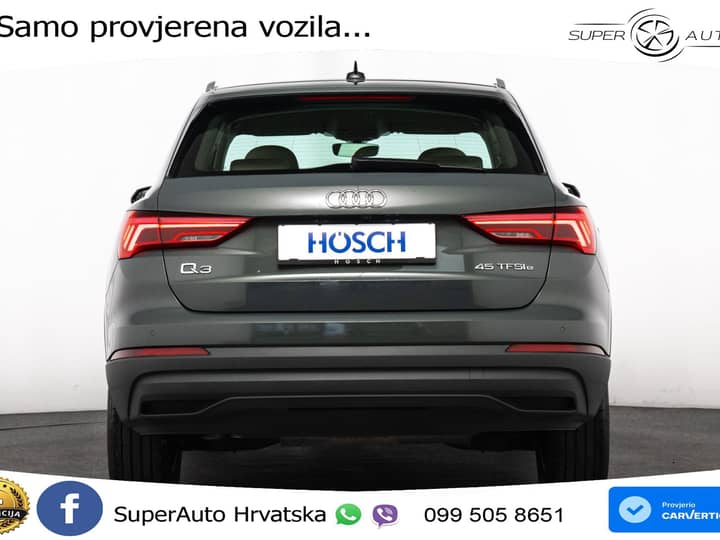 Audi Q3 45 TFSIe S tronic 245 KS, KAM+VIRT+NAVI