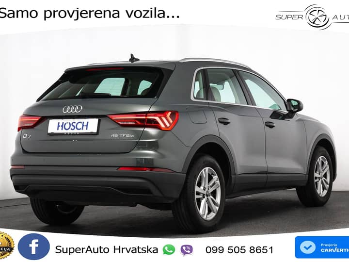 Audi Q3 45 TFSIe S tronic 245 KS, KAM+VIRT+NAVI