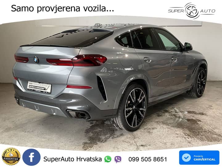 BMW X6 40d xDrive Steptronic M Sport 340 KS, LED+ACC+4xGR SJED+PDC+PANO