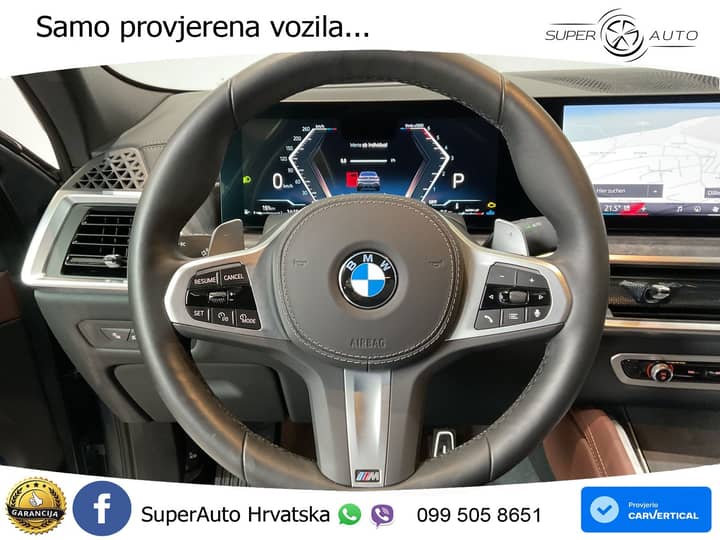 BMW X6 40d xDrive Steptronic M Sport 340 KS, LED+ACC+4xGR SJED+PDC+PANO