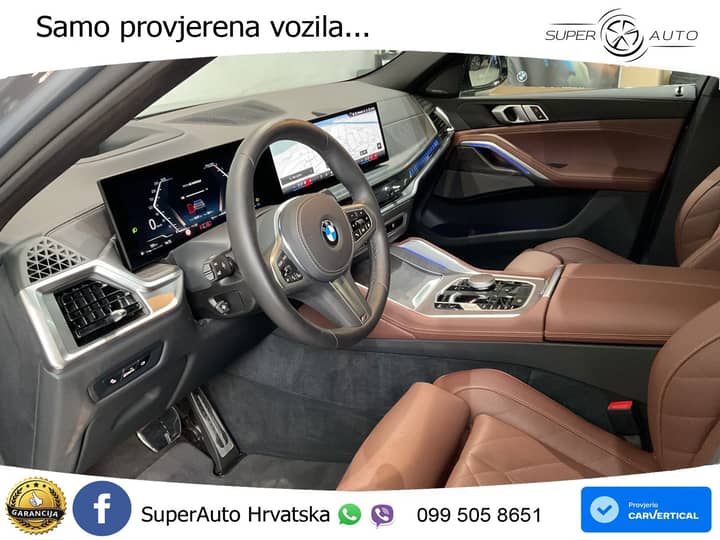 BMW X6 40d xDrive Steptronic M Sport 340 KS, LED+ACC+4xGR SJED+PDC+PANO