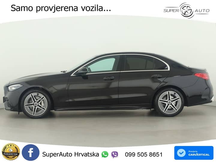 Mercedes C 180 9G-Tr. AMG 170 KS, LED+ACC+GR SJED+360+VIRT+PDC