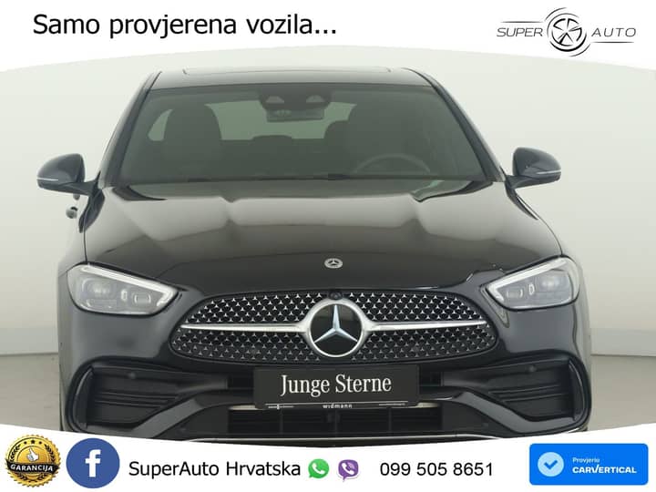 Mercedes C 180 9G-Tr. AMG 170 KS, LED+ACC+GR SJED+360+VIRT+PDC