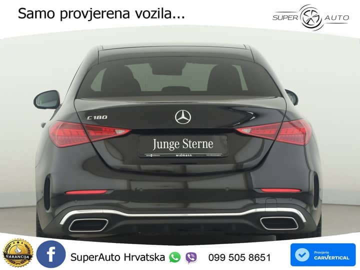 Mercedes C 180 9G-Tr. AMG 170 KS, LED+ACC+GR SJED+360+VIRT+PDC