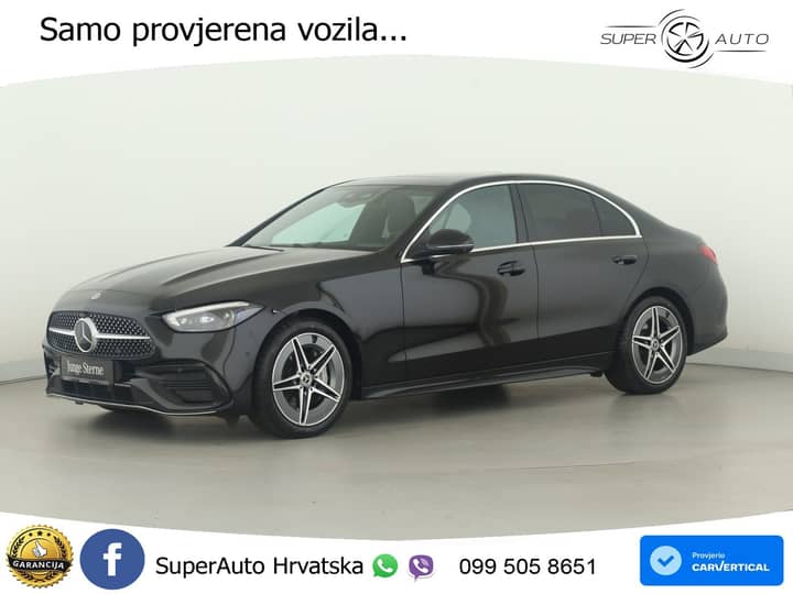 Mercedes C 180 9G-Tr. AMG 170 KS, LED+ACC+GR SJED+360+VIRT+PDC