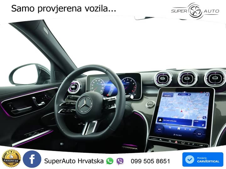 Mercedes C 180 9G-Tr. AMG 170 KS, LED+ACC+GR SJED+360+VIRT+PDC