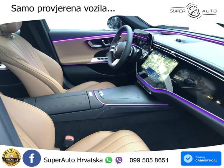 Mercedes E 450d 4M Aut. AMG 367 KS, PANO+ZRAČ+360+GR SJED+HEAD+ACC+KEY