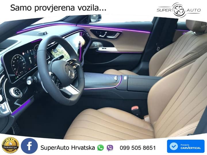 Mercedes E 450d 4M Aut. AMG 367 KS, PANO+ZRAČ+360+GR SJED+HEAD+ACC+KEY