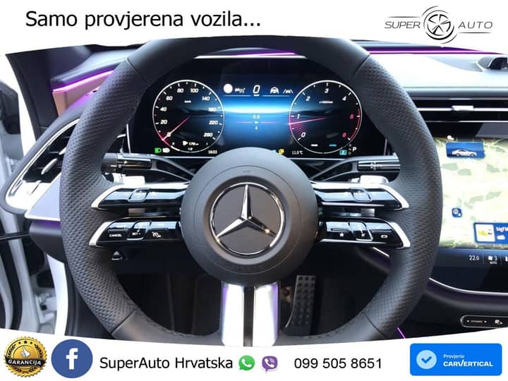 Mercedes E 450d 4M Aut. AMG 367 KS, PANO+ZRAČ+360+GR SJED+HEAD+ACC+KEY