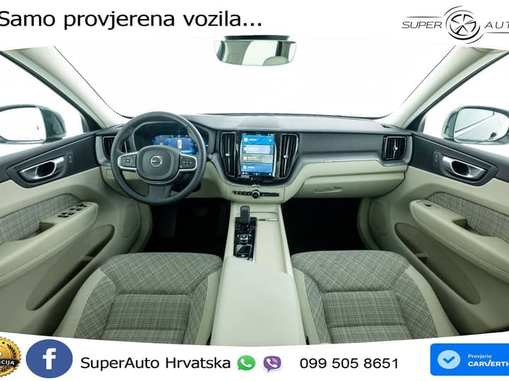 Volvo XC60 2.0 T6 AWD Recharge Core 398 KS, LED+TEM+PANO+KAM+VIRT+PDC