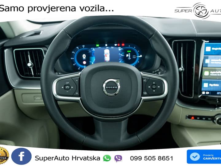 Volvo XC60 2.0 T6 AWD Recharge Core 398 KS, LED+TEM+PANO+KAM+VIRT+PDC
