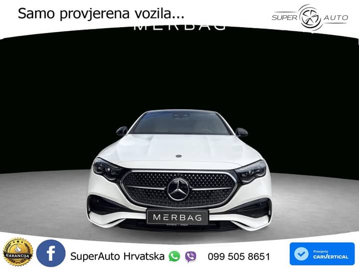 Mercedes E 450d 4M Aut. AMG 367 KS, PANO+360+ACC+GR SJED+KEY+VIRT+LED+LANE