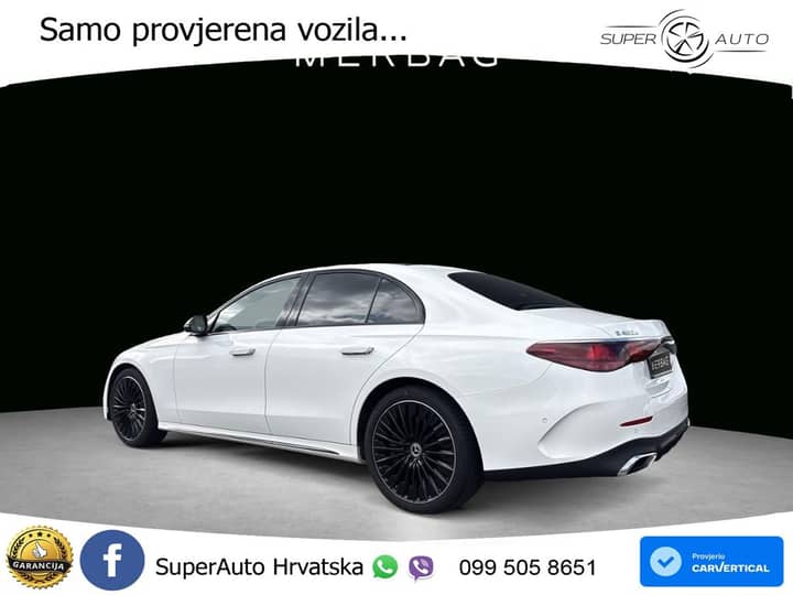 Mercedes E 450d 4M Aut. AMG 367 KS, PANO+360+ACC+GR SJED+KEY+VIRT+LED+LANE