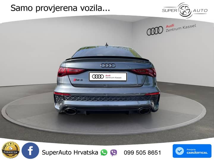 Audi RS3 2.5 TFSI quattro S tronic 400 KS, KAM+GR SJED+HEAD+ASIST