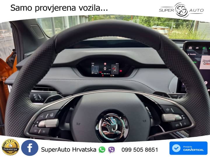 Škoda Enyaq iV 4x4 Aut. RS 340 KS, PANO+360+ACC+GR SJED+HEAD+KEY+LANE