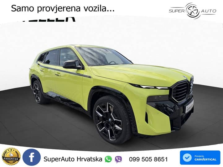 BMW XM 4.4 xDrive Aut. M Sport 653 KS, ZRAČNI+ACC+360°+4xGR SJED+HEAD+22"