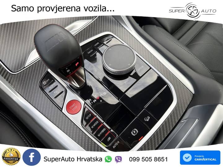 BMW XM 4.4 xDrive Aut. M Sport 653 KS, ZRAČNI+ACC+360°+4xGR SJED+HEAD+22"