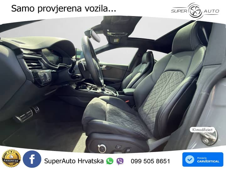Audi RS5 SB 2.9 TFSI V6 quattro tiptronic 450 KS, ACC+GR SJED+PANO+MASAŽA
