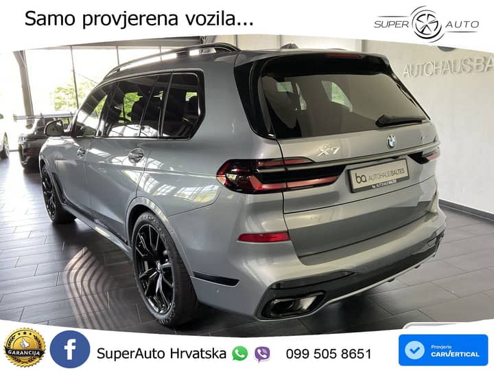 BMW X7 40d xDrive Aut. M Sport 352 KS, 7-SJED+ZRAČNI+ACC+KAM+GR SJED+HEAD+PANO