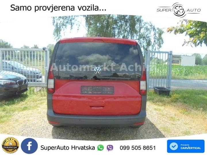 Volkswagen Caddy 2.0 TDI 105 KS, TEM+GR SJED+PARK