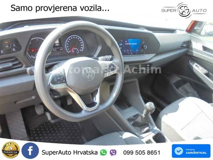 Volkswagen Caddy 2.0 TDI 105 KS, TEM+GR SJED+PARK