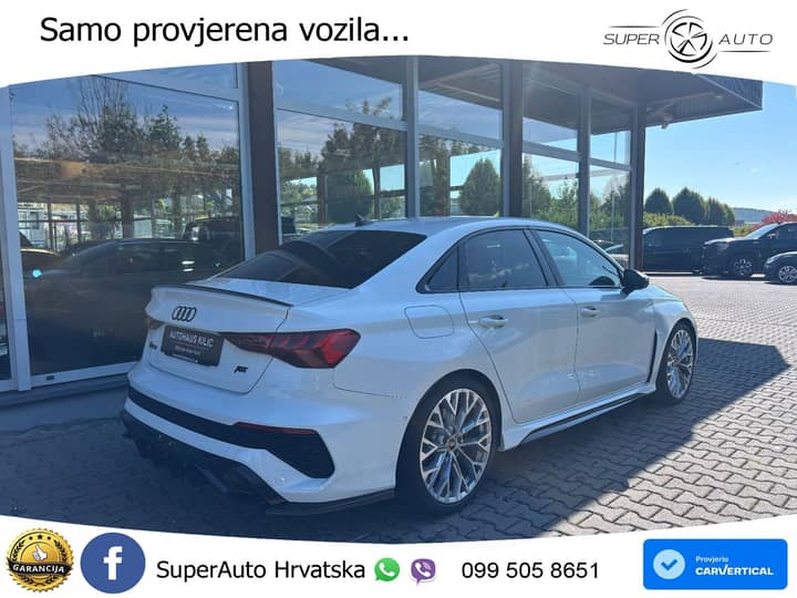 Audi RS3 2.5 TFSI quattro S tronic 460 KS, ACC+KAM+GR SJED+VIRT+ASIST